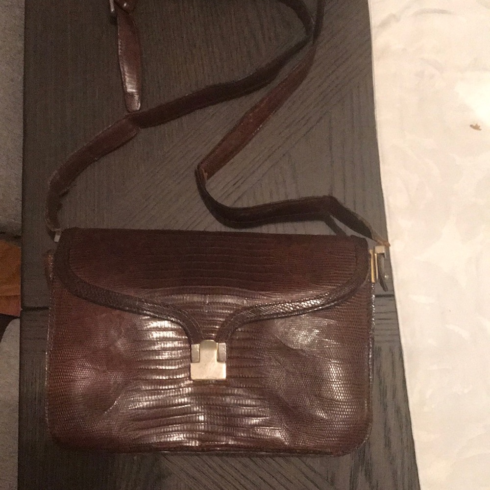 Shoulder bag. Snake. Italian
